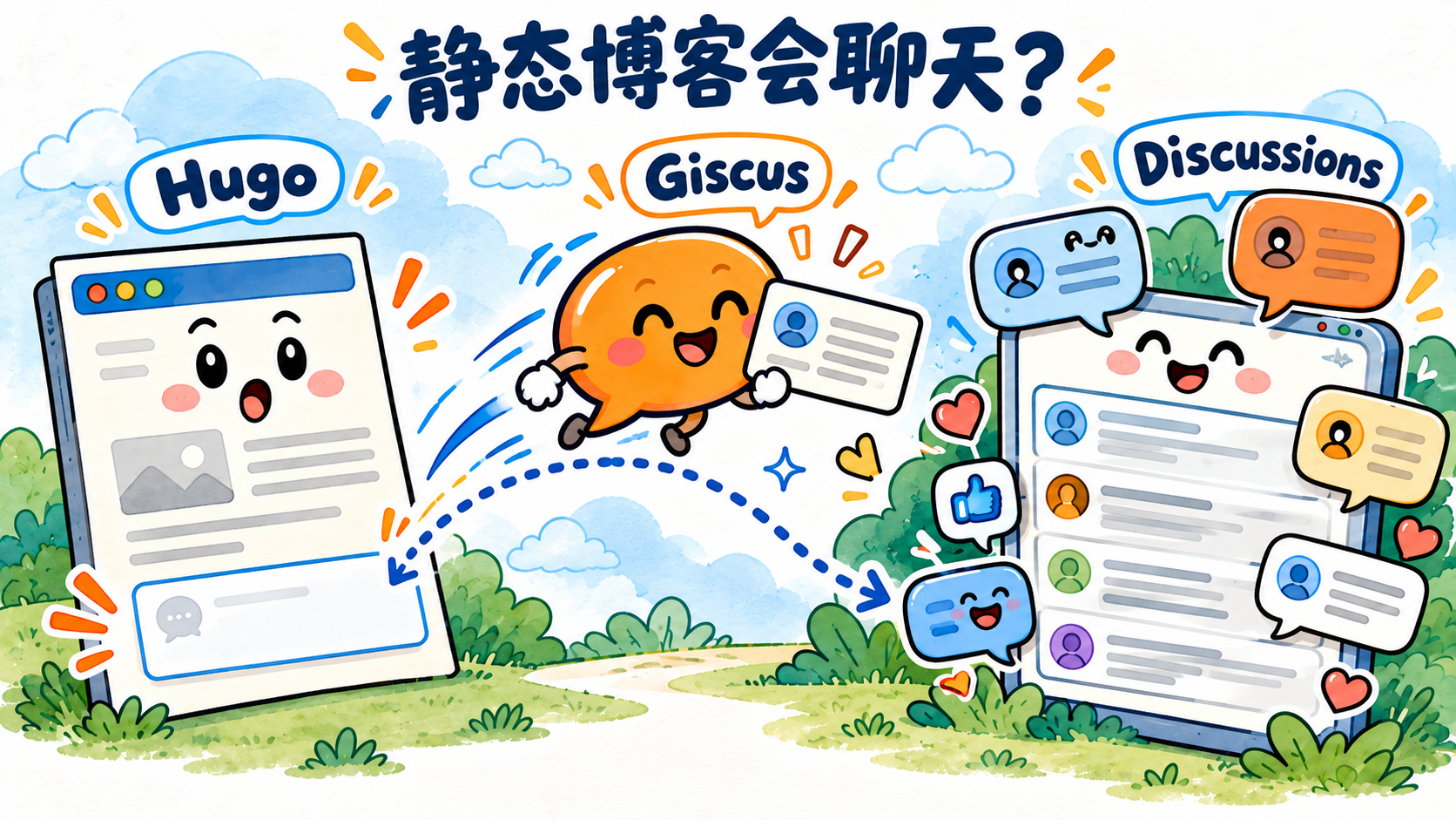 How Hugo and Oink Integrate Giscus Comments