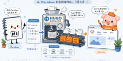 Featured Image for 用 Oink 搭个人站:从零到发布的笔记整理
